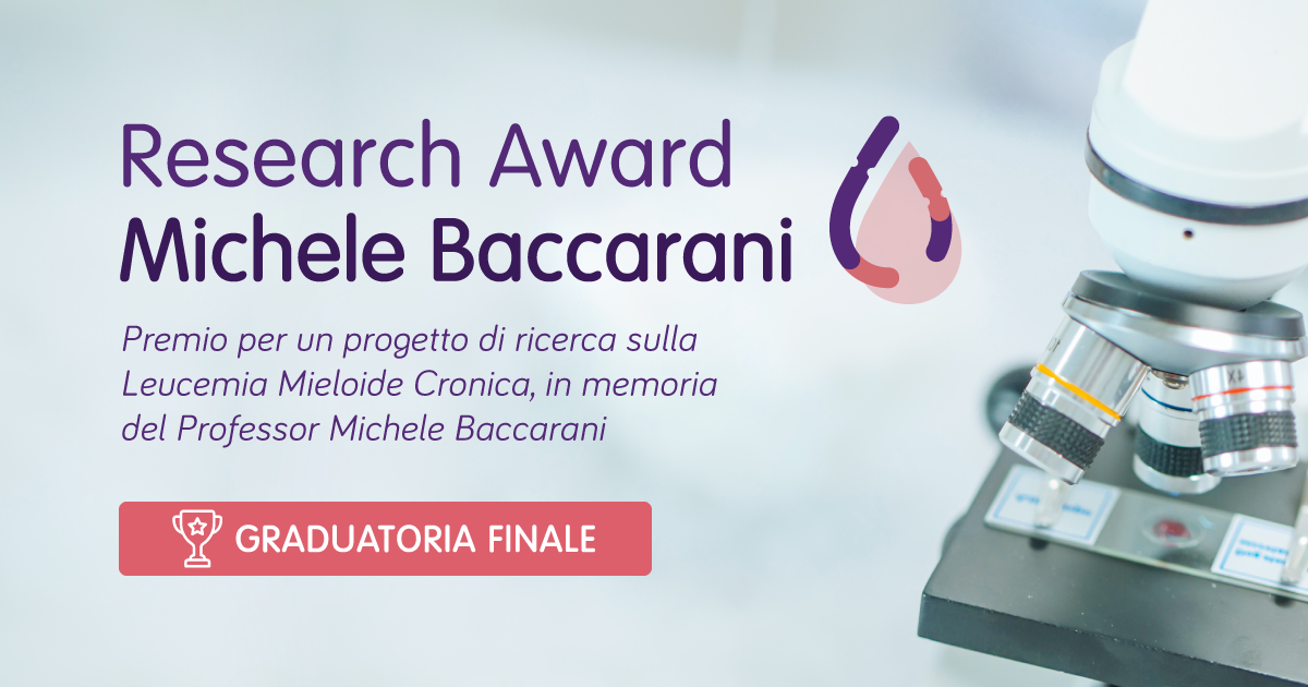 Research Award Michele Baccarani il progetto vincitore GIMEMA